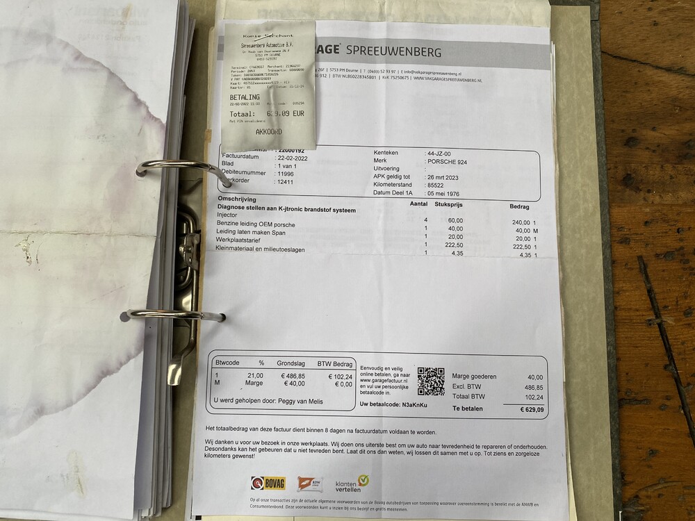 Porsche 924 Bieber Cabrio 2.0 125 PS 1976, 44-JZ-00.