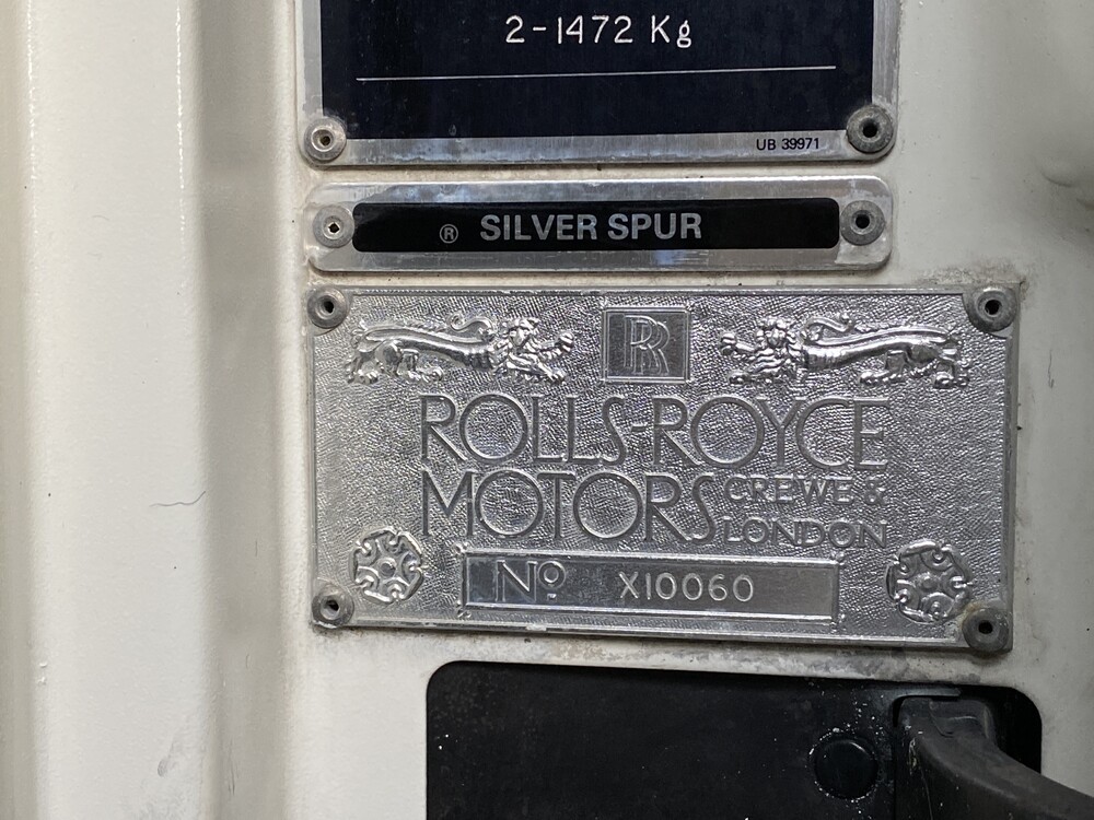 Rolls-Royce Silver Spur 6.8 V8 1984.