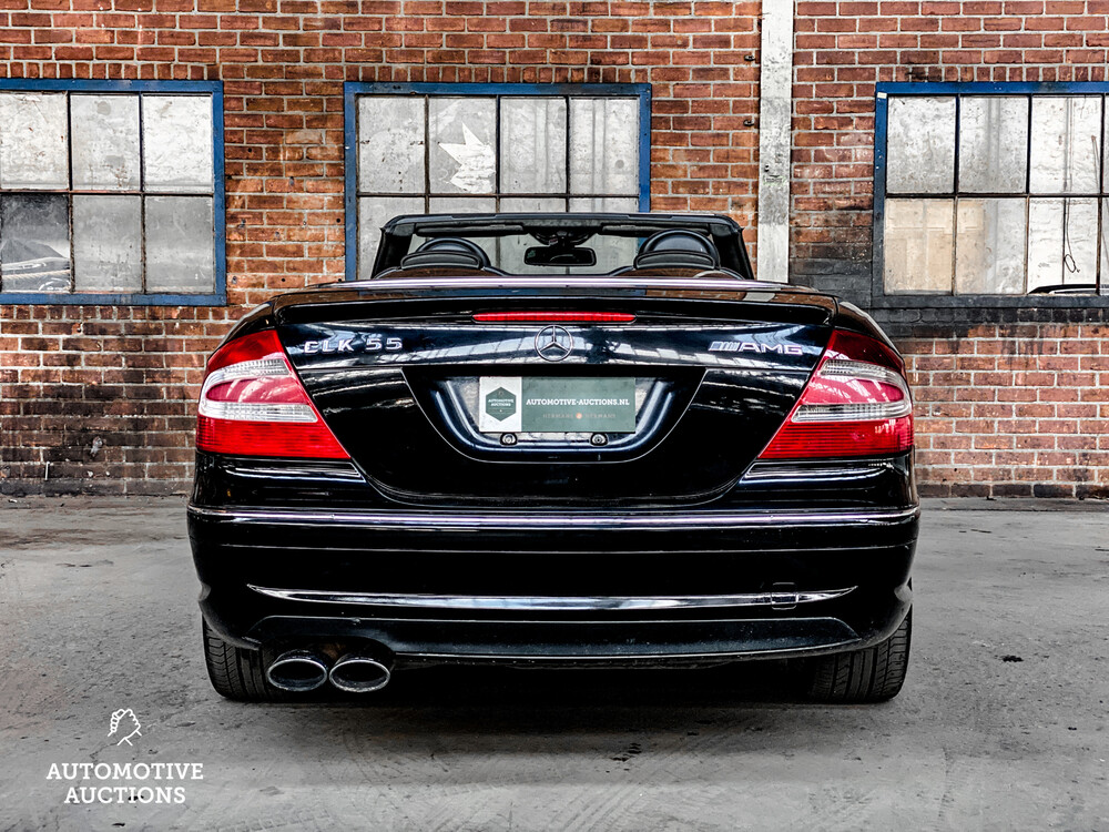 Mercedes-Benz CLK55 AMG V8 350 PS 2004 CLK-Klasse.