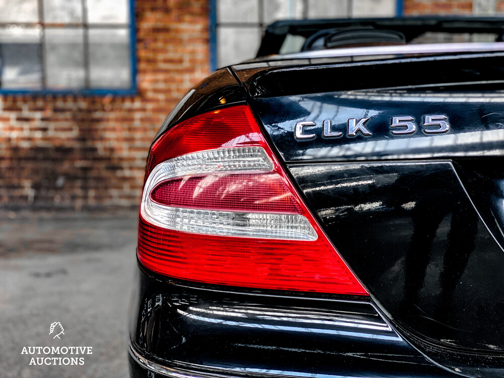 Mercedes-Benz CLK55 AMG V8 350 PS 2004 CLK-Klasse.