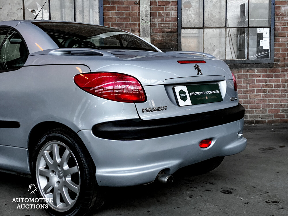 Peugeot 206 ccm 2.0-16V 136PS 2002, 58-ZF-NG.