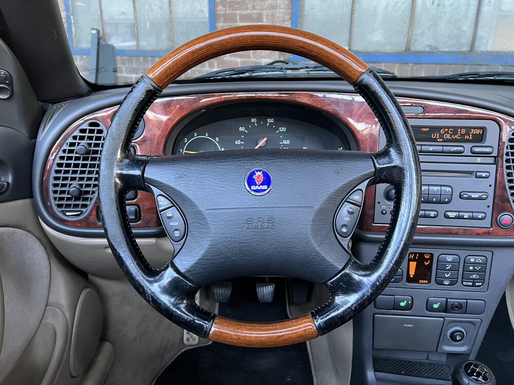 Saab 9-3 Turbo S Luxus 150 PS 2000 Cabriolet, 55-GB-TR.