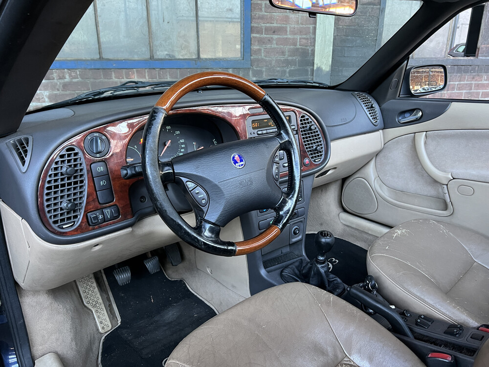 Saab 9-3 Turbo S Luxus 150 PS 2000 Cabriolet, 55-GB-TR.