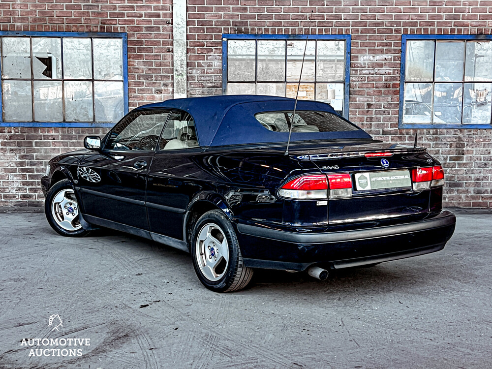 Saab 9-3 Turbo S Luxus 150 PS 2000 Cabriolet, 55-GB-TR.