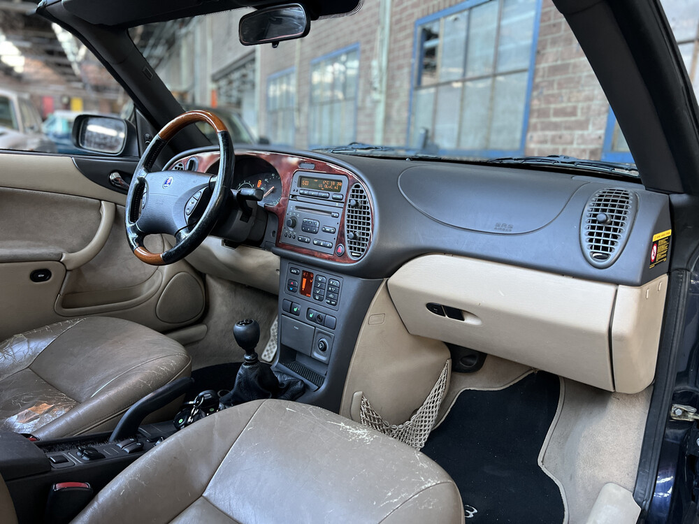 Saab 9-3 Turbo S Luxus 150 PS 2000 Cabriolet, 55-GB-TR.