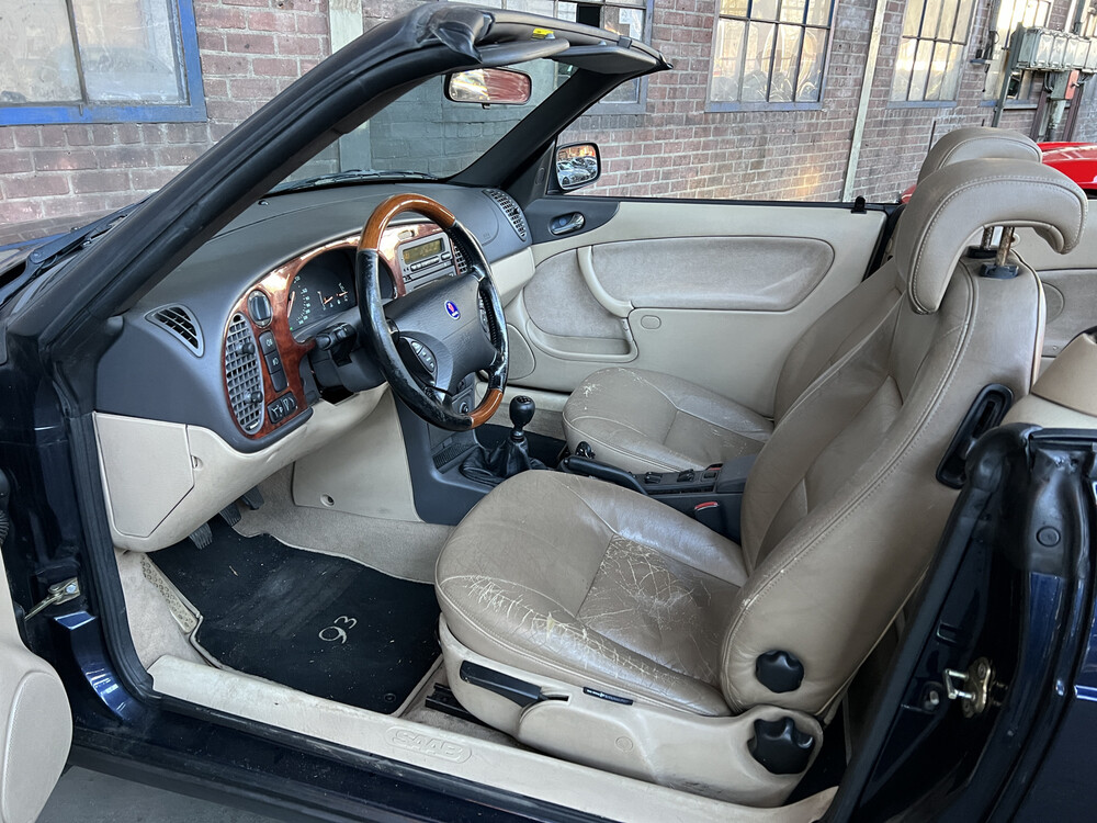Saab 9-3 Turbo S Luxus 150 PS 2000 Cabriolet, 55-GB-TR.