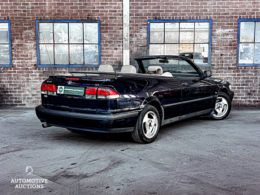 Saab 9-3 Turbo S Luxus 150 PS 2000 Cabriolet, 55-GB-TR.