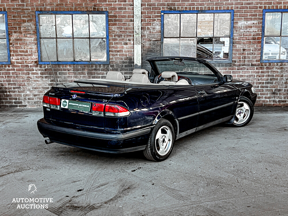 Saab 9-3 Turbo S Luxus 150 PS 2000 Cabriolet, 55-GB-TR.