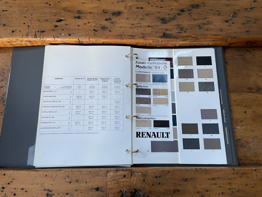 Renault 25 V6 Einspritzung 152 PS 1985.