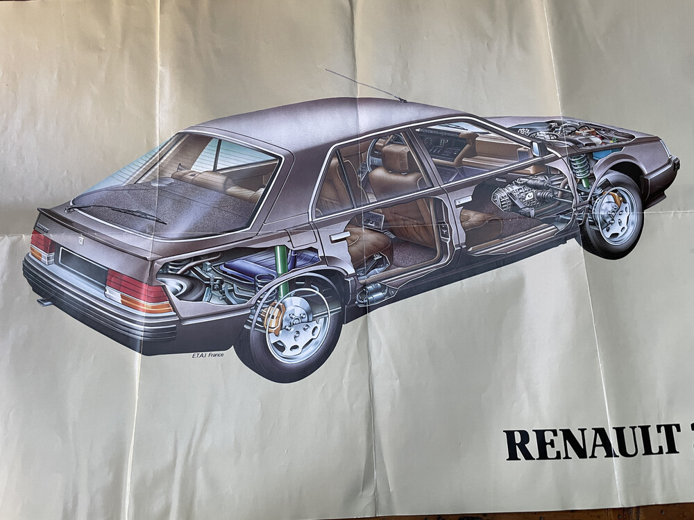 Renault 25 V6 Einspritzung 152 PS 1985.