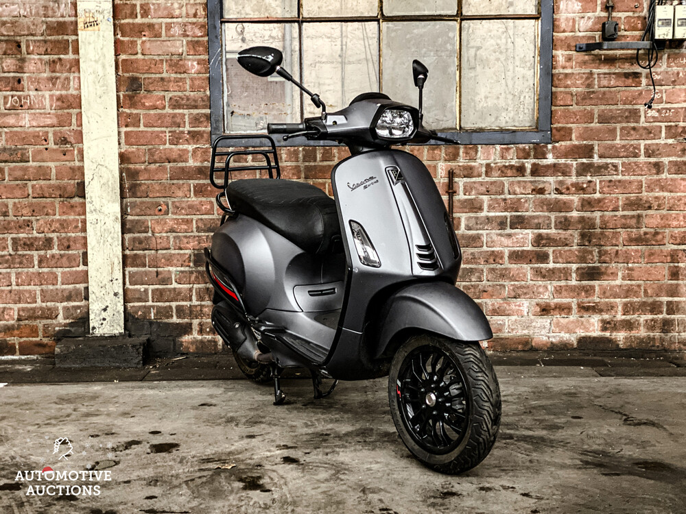 Vespa Sprint 4T Notte 2021 Vespa 50 Erstbesitzer, FHG-63-N.