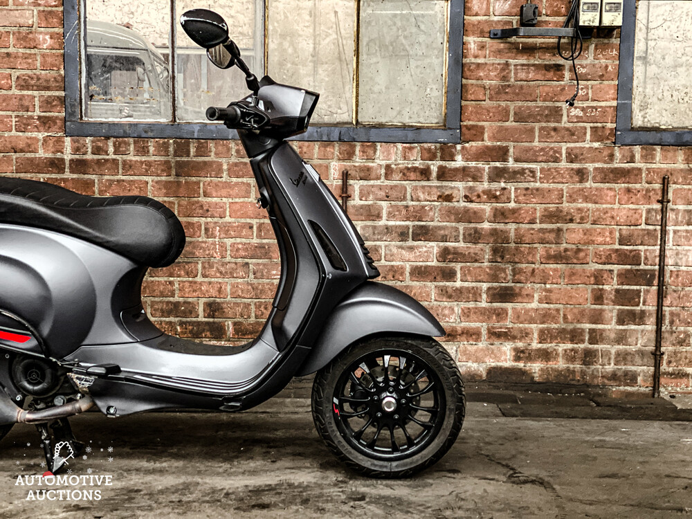 Vespa Sprint 4T Notte 2021 Vespa 50 Erstbesitzer, FHG-63-N.