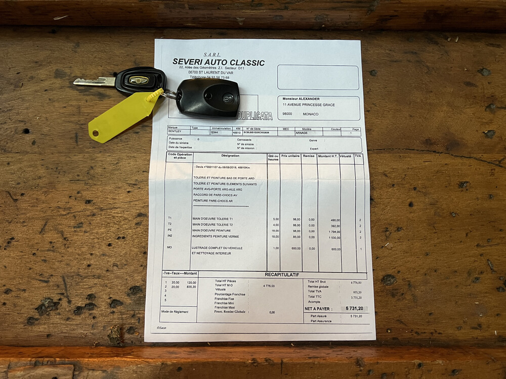 Bentley Arnage Green Label 4.4 V8 1999, R-317-XF.