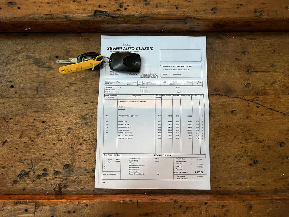 Bentley Arnage Green Label 4.4 V8 1999, R-317-XF.