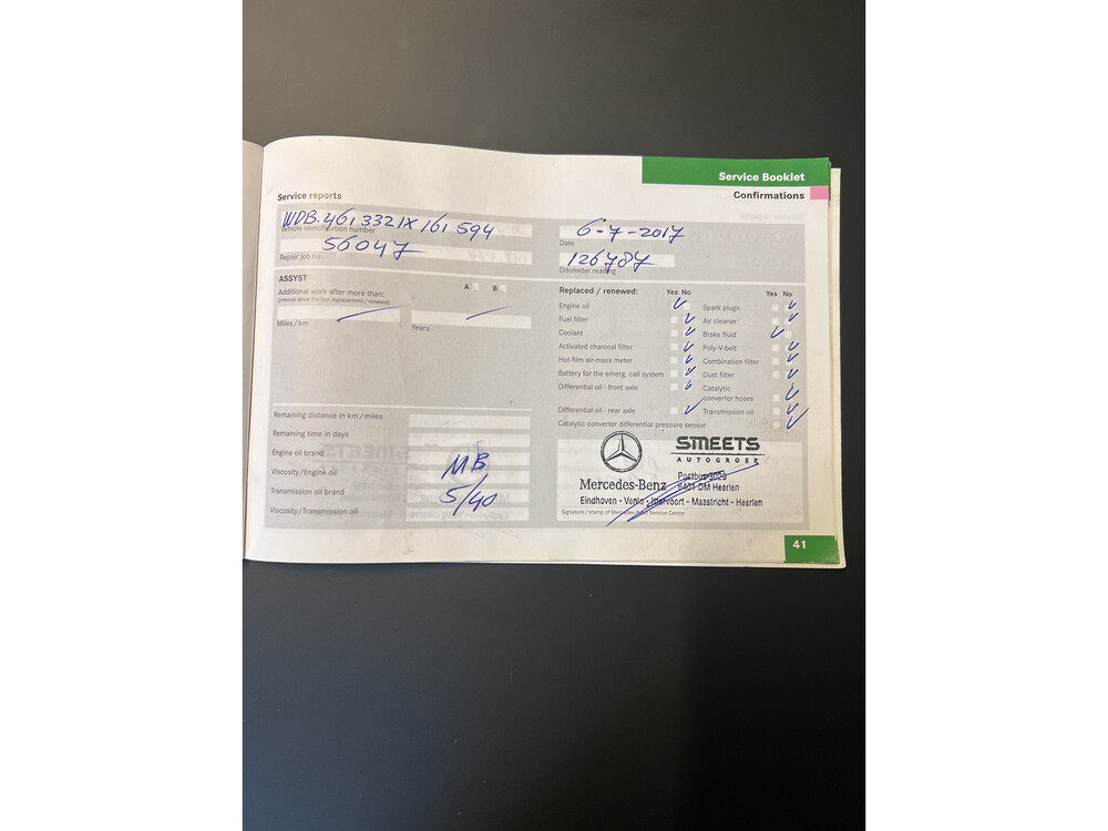 Mercedes-Benz G270 CDI St.Wagen G-Klasse 156 PS 2002, R-048-BT.