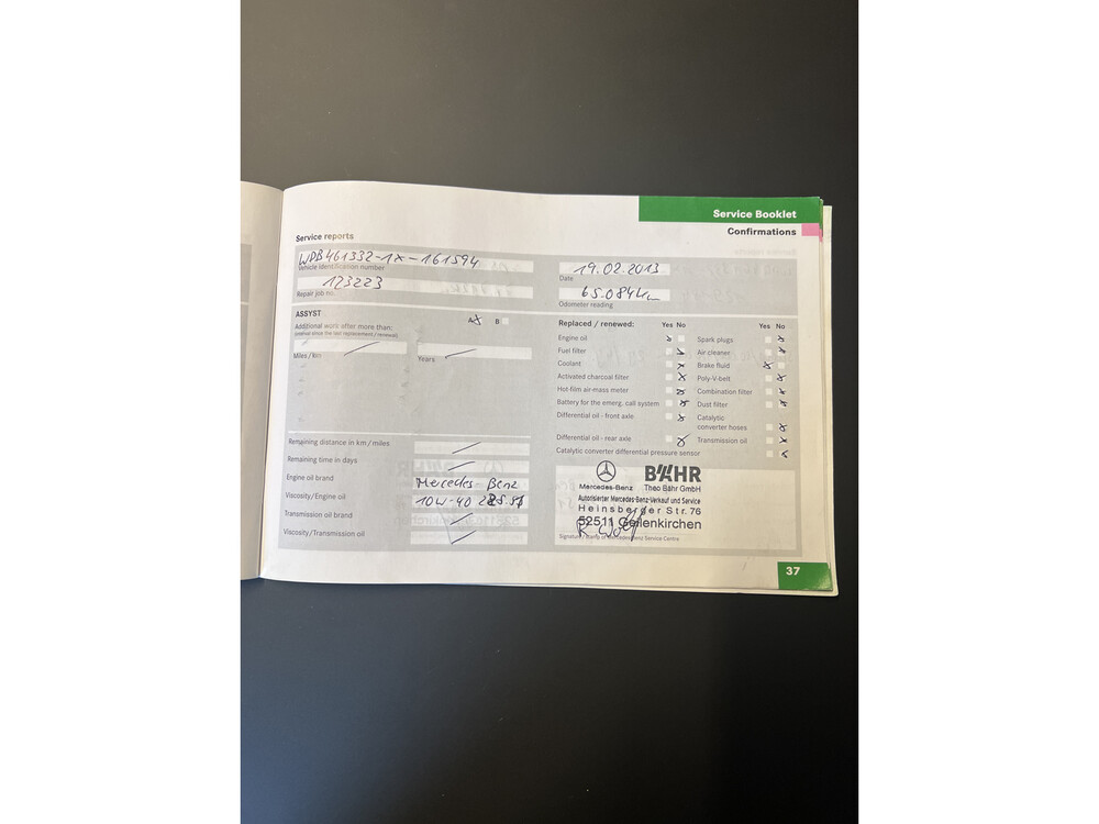 Mercedes-Benz G270 CDI St.Wagen G-Klasse 156 PS 2002, R-048-BT.