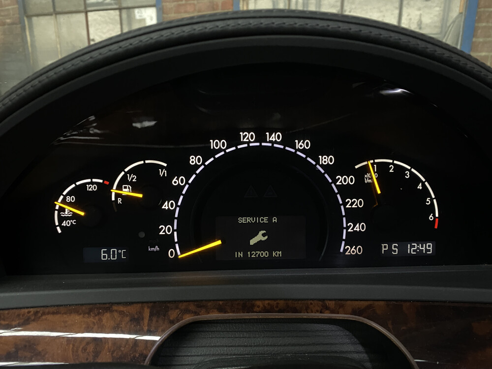 Mercedes-Benz S600 Lang V12 W220 S-Klasse 369PS 2000, 15-FJ-KT.