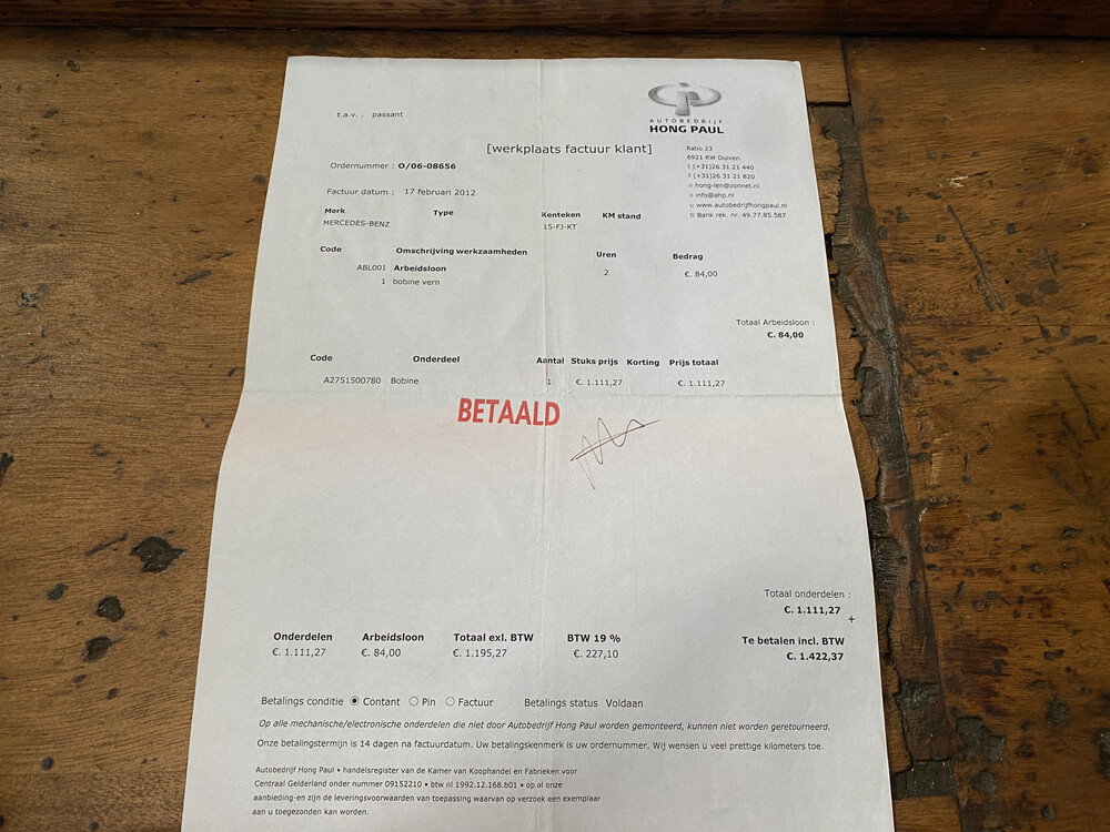 Mercedes-Benz S600 Lang V12 W220 S-Klasse 369PS 2000, 15-FJ-KT.