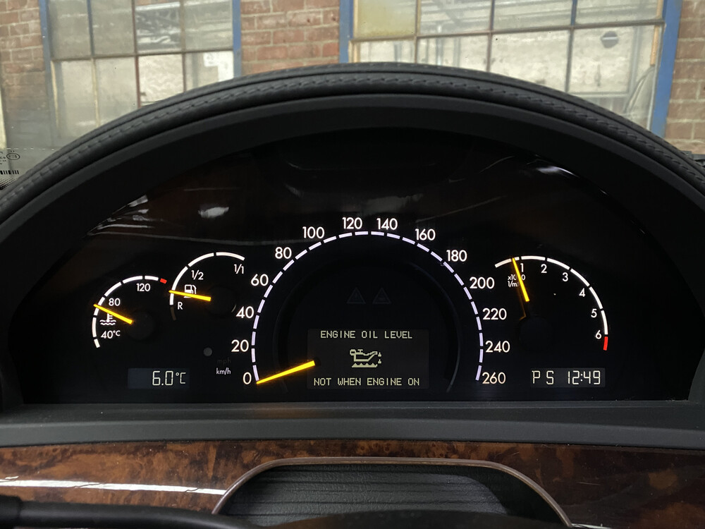 Mercedes-Benz S600 Lang V12 W220 S-Klasse 369PS 2000, 15-FJ-KT.