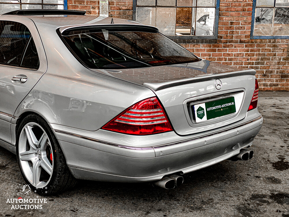Mercedes-Benz S600 Lang V12 W220 S-Klasse 369PS 2000, 15-FJ-KT.