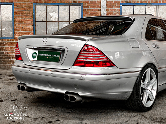 Mercedes-Benz S600 Lang V12 W220 S-klasse 369pk 2000, 15-FJ-KT