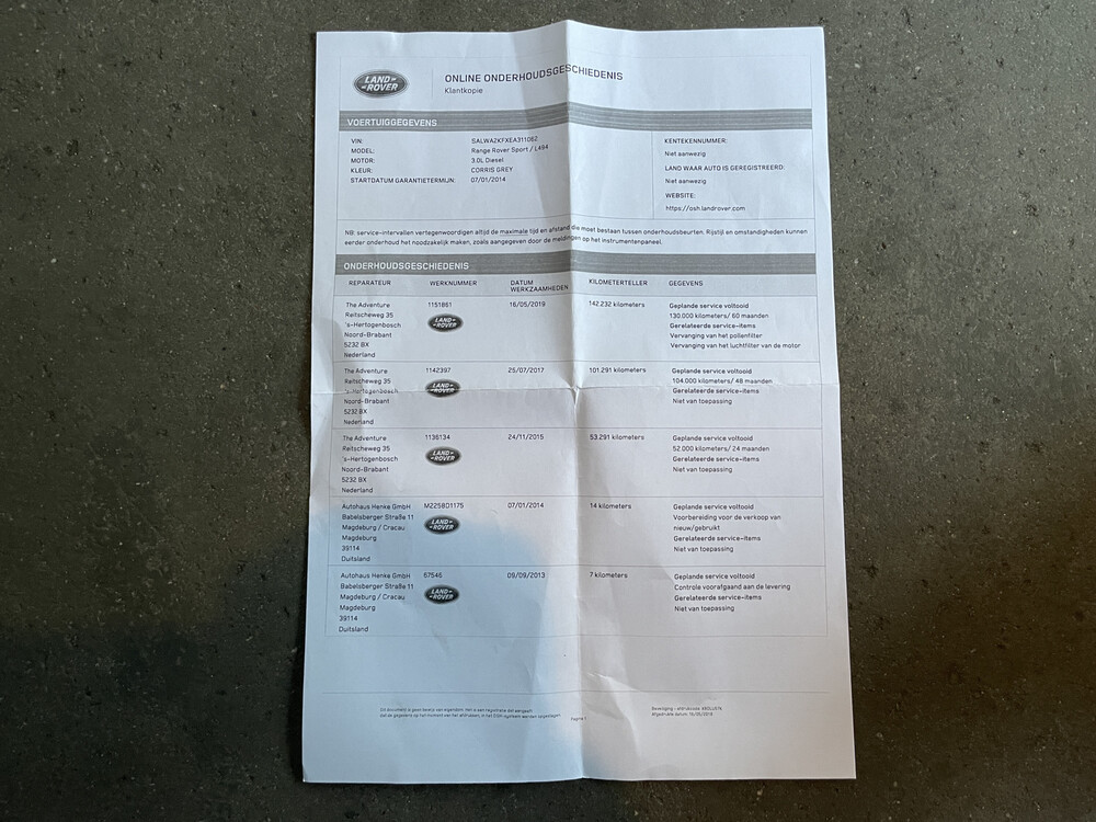 Land RoverRange Rover Sport 3.0 SDV6 Autobiographie 292 PS 2014, 6-TJK-16.