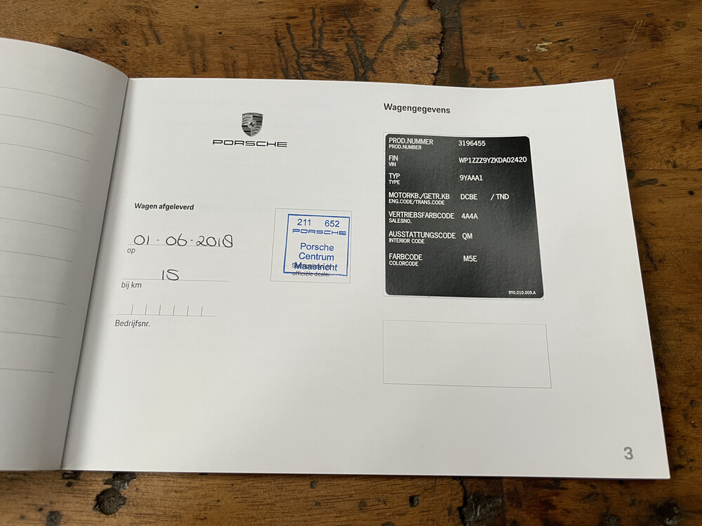 Porsche Cayenne 3.0 V6 340PS 2018 NEUES MODELL -Orig. NL-, ST-296-D.