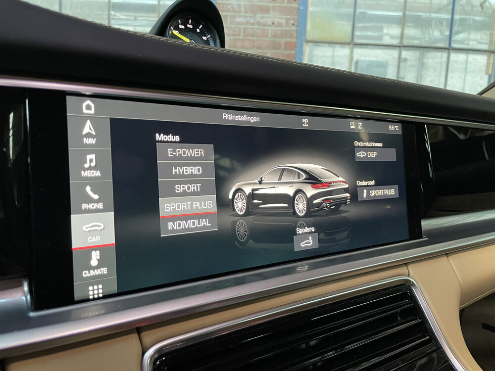 Porsche Panamera E-Hybrid 4 2.9 V6 SportChrono 462PS 2018 -Orig. NL-, SF-783-F.