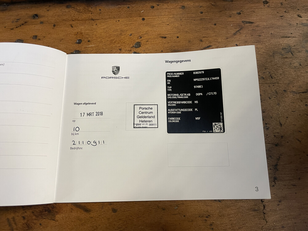 Porsche Panamera E-Hybrid 4 2.9 V6 SportChrono 462PS 2018 -Orig. NL-, SF-783-F.