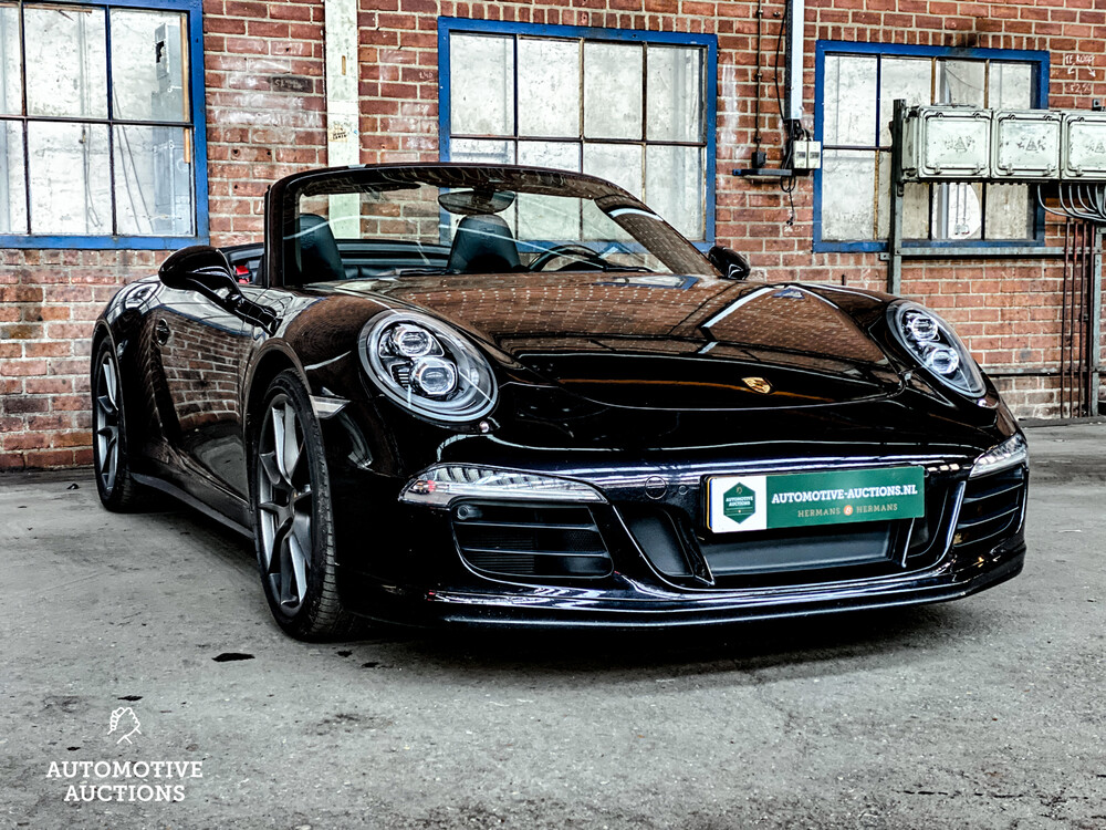 Porsche 911 991 3.8 Carrera 4S SportChrono 400pk 2014 Cabriolet, NL-kenteken