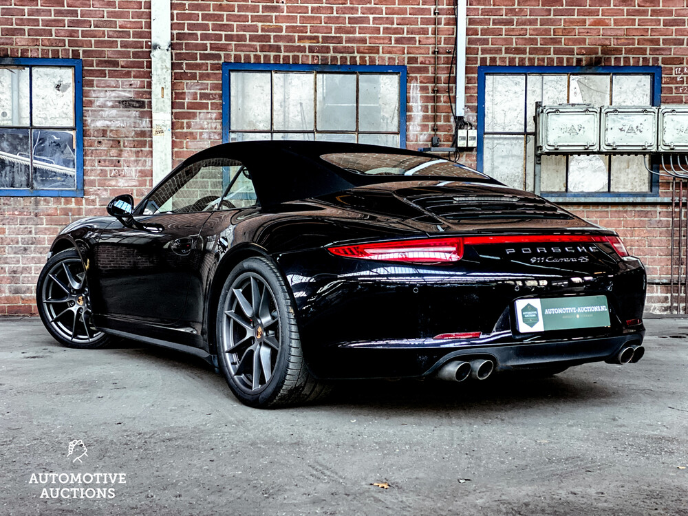 Porsche 911 991 3.8 Carrera 4S SportChrono 400pk 2014 Cabriolet, NL-kenteken