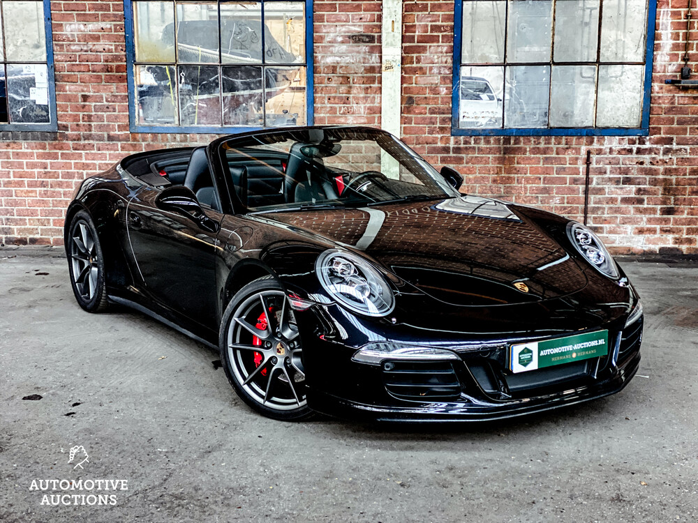 Porsche 911 991 3.8 Carrera 4S SportChrono 400pk 2014 Cabriolet, NL-kenteken