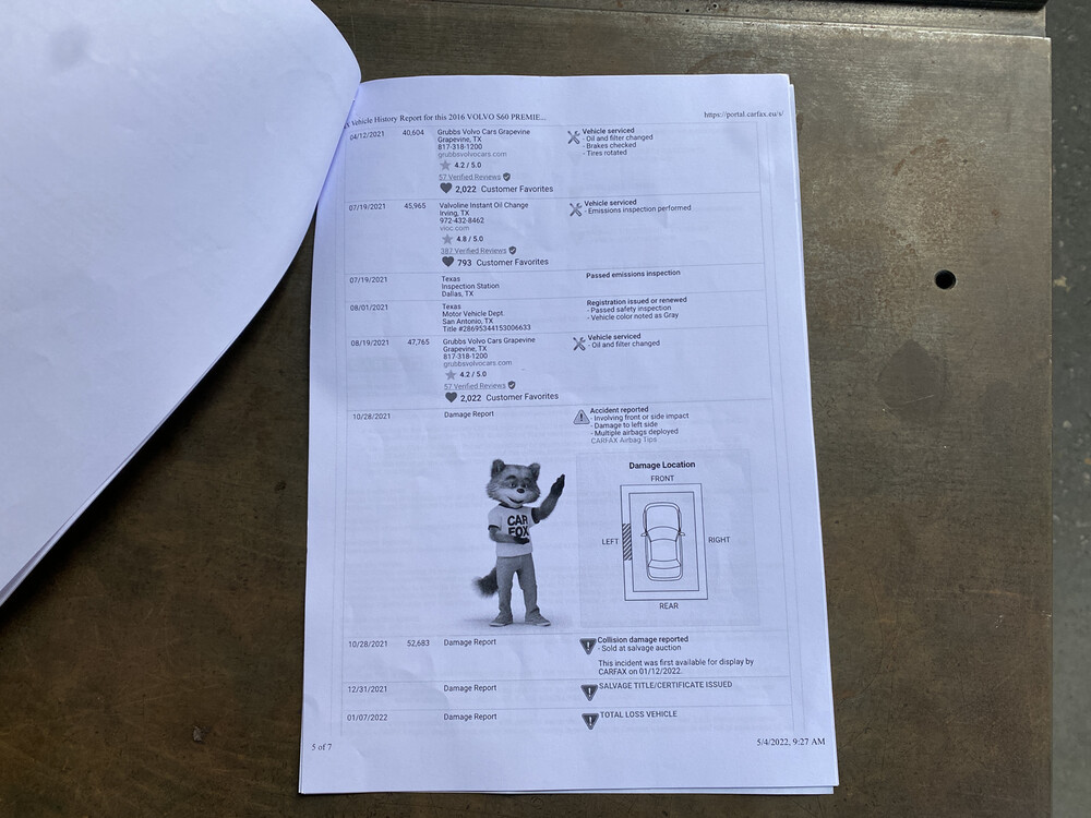 Volvo S60 T5 234PS 2016.