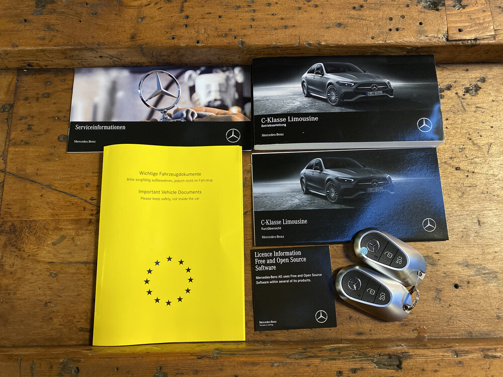 Mercedes-Benz C180 Mild Hybrid AMG Line 170PS 2022 NEUMODELL -Herstellergarantie- C-Klasse, R-690-PH