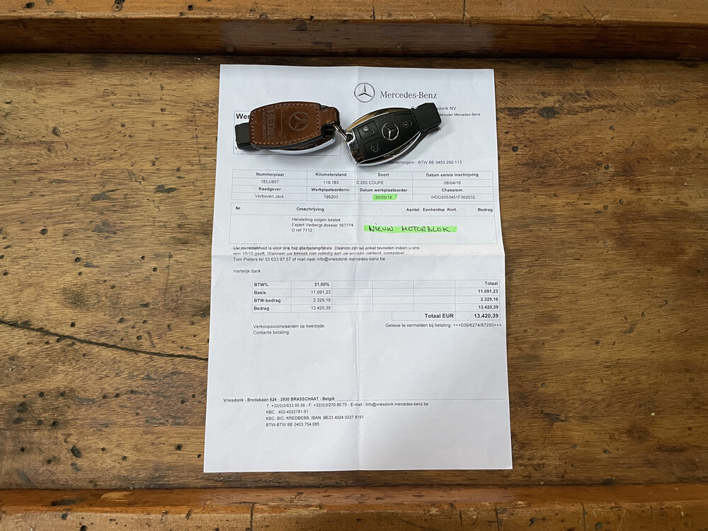 Mercedes-Benz C250 Coupe AMG 211PS 2016 NEUMODELL C-Klasse 