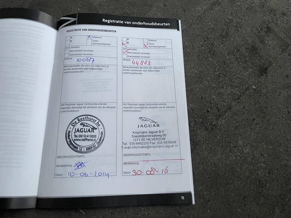 Jaguar XF 3.0 V6 340PS 2013 -Ursprünglich. NL-, 7-KXK-58