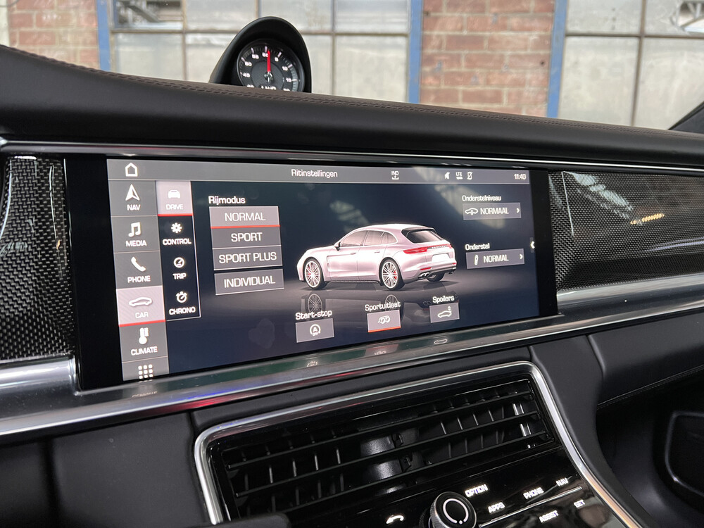 Porsche Panamera Turbo Sport Turismo 4.0 V8 NIEUW-MODEL 549pk 2018 SportChrono, NL-kenteken