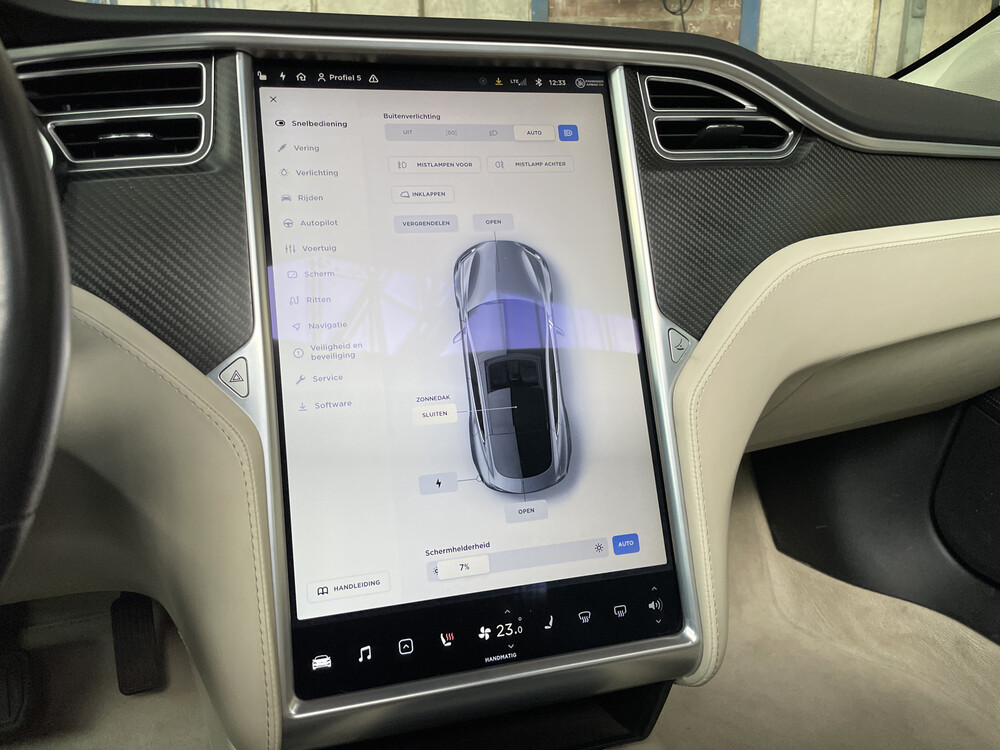 Tesla Model S 75D 476hp 2017 -Ursprünglich. NL-, RK-236-J