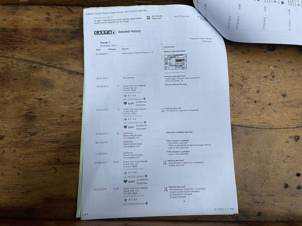 Volvo S60 T5 245 PS, 2015.