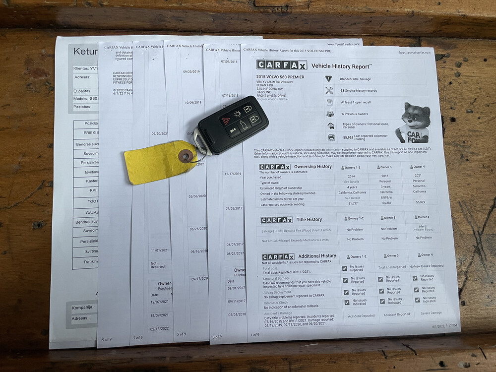 Volvo S60 T5 245 PS, 2015.