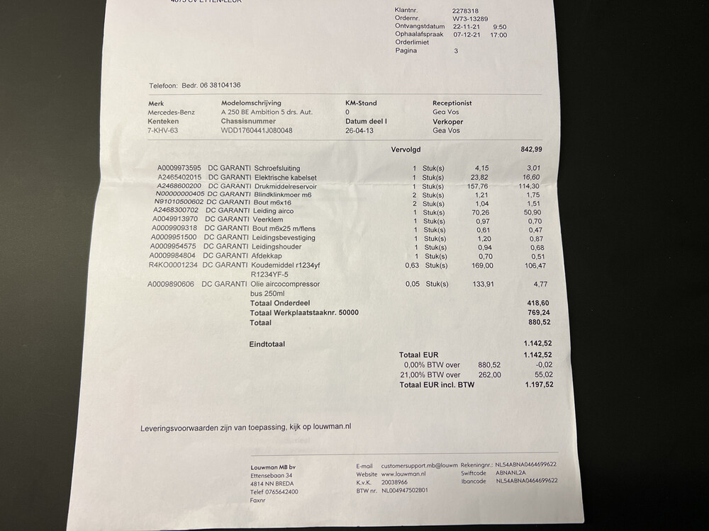 Mercedes-Benz A250 Sport Ambition A-Klasse 211PS 2013 -Orig. NL-, 7-KHV-63