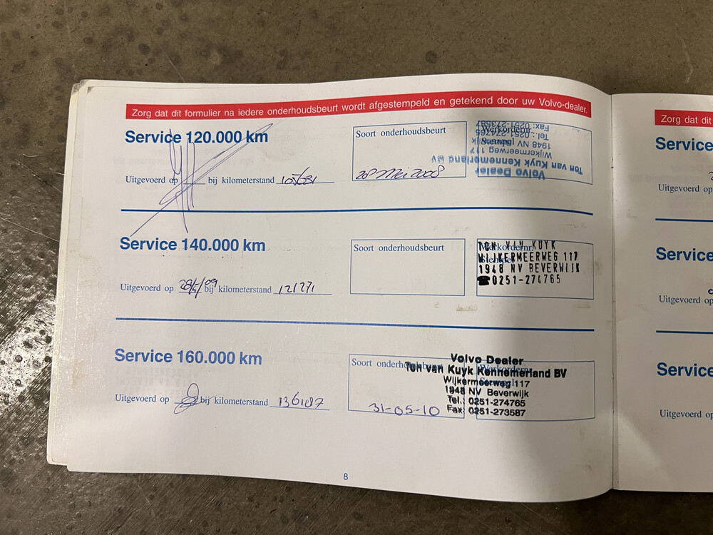 Volvo V40 Europa 136PS 2003 -Orig. NL-, 16-LR-RP.