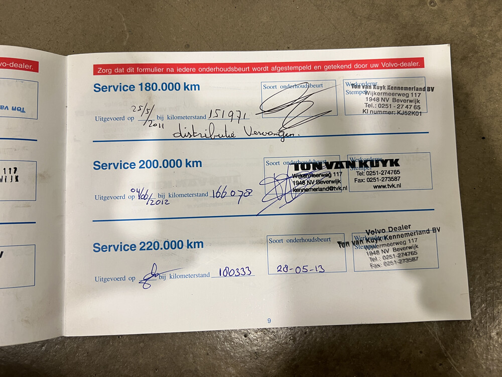 Volvo V40 Europa 136PS 2003 -Orig. NL-, 16-LR-RP.