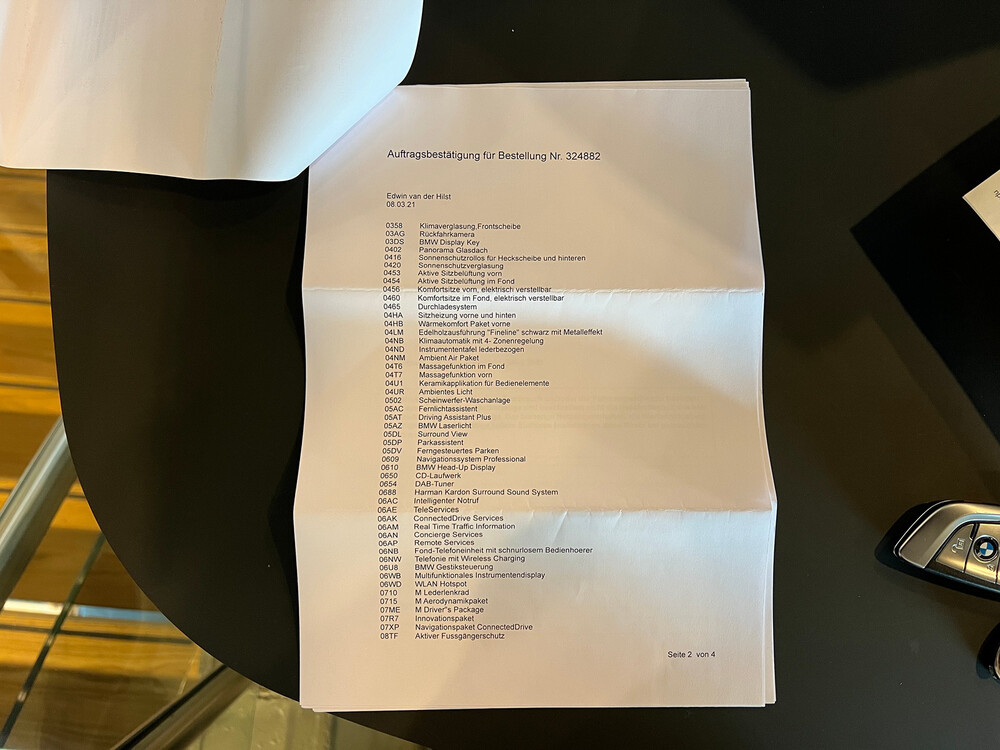 BMW M760Li xDrive M-Sport V12 7er LANG 609PS 2016 G12, L-128-BS