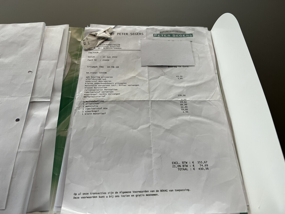 Triumph TR6 Softtop 169PS 1975, 18-YB-18.