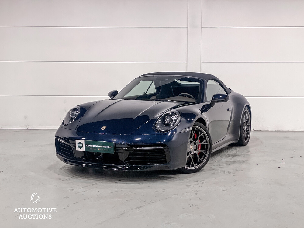 Porsche 911 Carrera 4s 992 SportChrono 3.0 450hp SportDesign Cabriolet 2019, H-643-ZL.