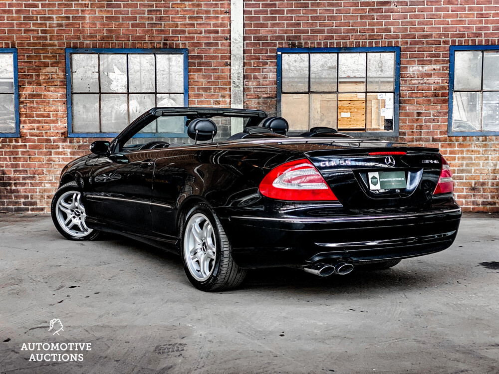 Mercedes-Benz CLK55 AMG V8 350hp 2004 CLK-Class 