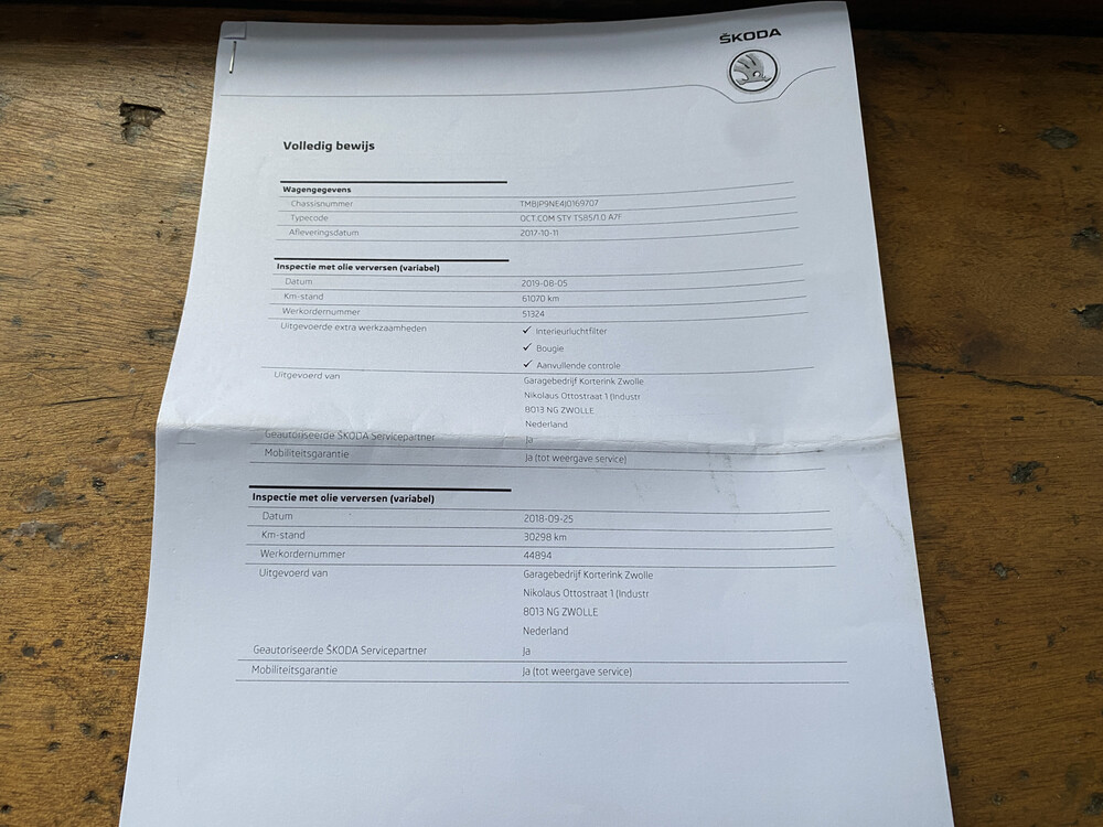 Skoda Octavia Combi TSI Greentch Style Business 116hp 2017 -Orig NL-, PZ-795-K