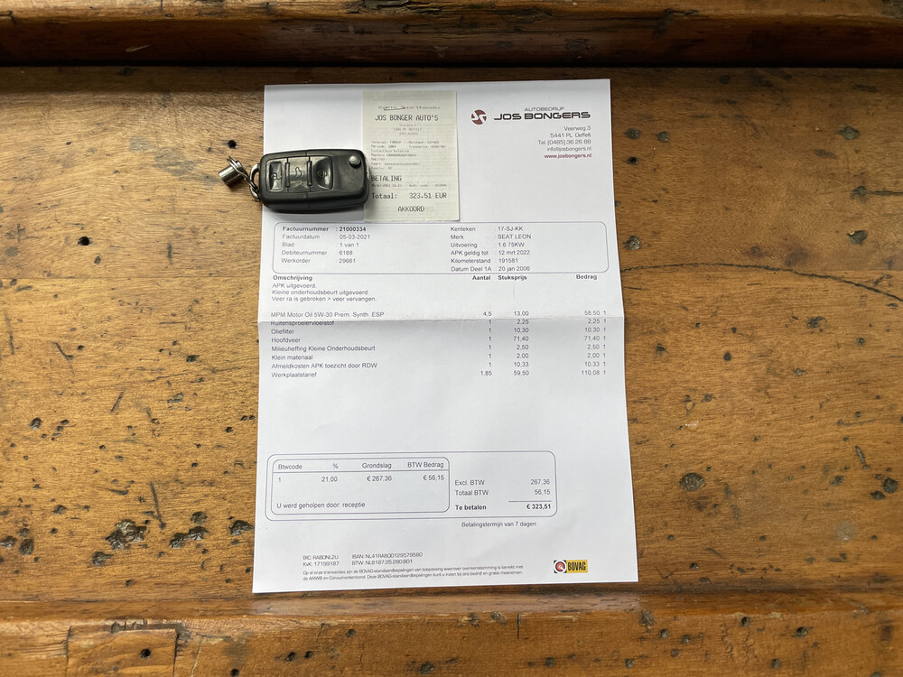 Seat Leon Stylance 102hp 2006 -Orig. NL-, 17-SJ-KK