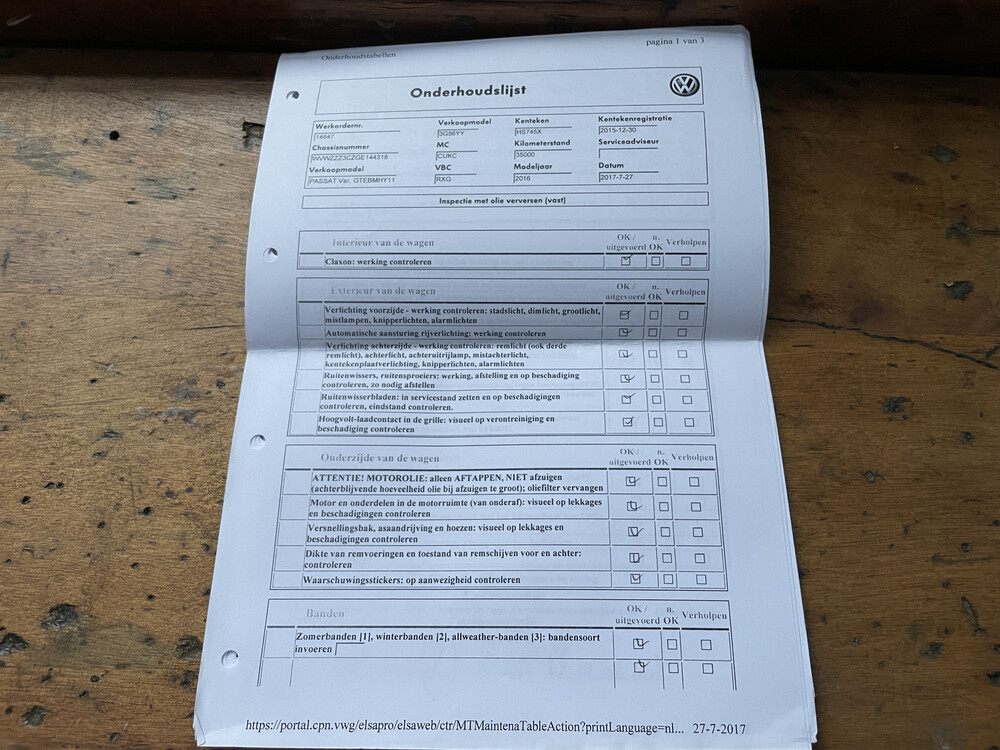 Volkswagen Passat Variant GTE Highline 204PS 2015 -Orig. NL-, HS-745-X